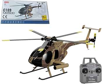 Amazon | MindXplore C189 RC 1/28 MD500 ヘリコプターモデル - 4CH